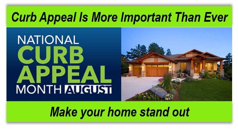 National curb appeal month banner