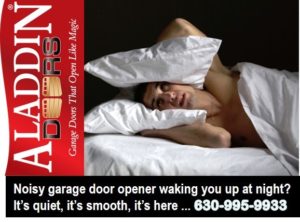 quiet and smooth garage door opener ad
