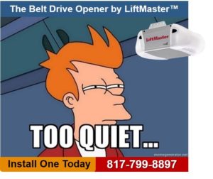 quiet liftmaster garage door opener