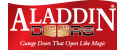 aladdin garage door logo