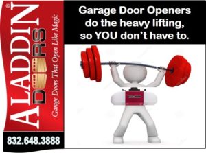 garage door openers for houston graphic