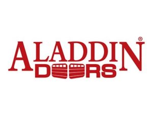 aladdin garage door logo