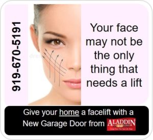 give your garage door a lift graphic