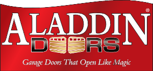 aladdin garage door logo