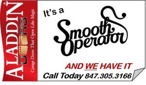 smooth operating garage door graphic