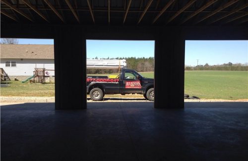 garage door prep