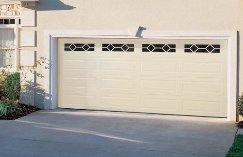 garage door model with windows