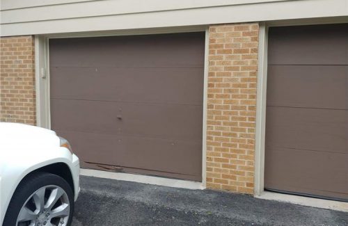 rotted garage door