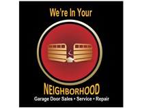 we're in your neighborhood, aladdin garage doors