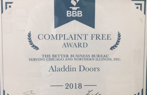 2018 complaint free award