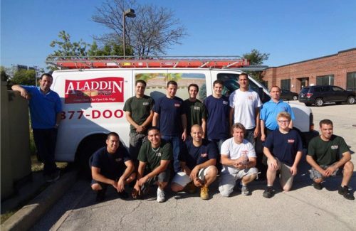 The Aladdin Garage Doors team