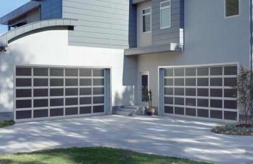 finished garage door service