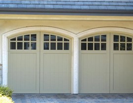 tan garage doors