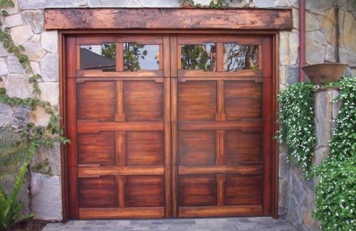 rustic garage door repair