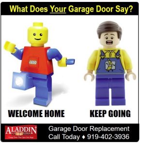 replacement for welcoming garage door graphic