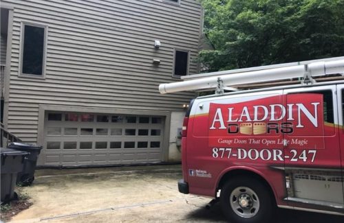 aladdin doors service truck