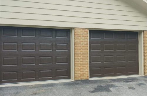 brown garage doors