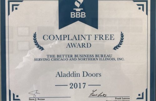 complaint free award 2017