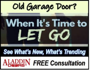 garage door replacement consultation ad