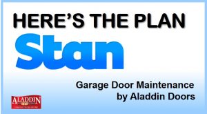 garage door maintenance plan graphic