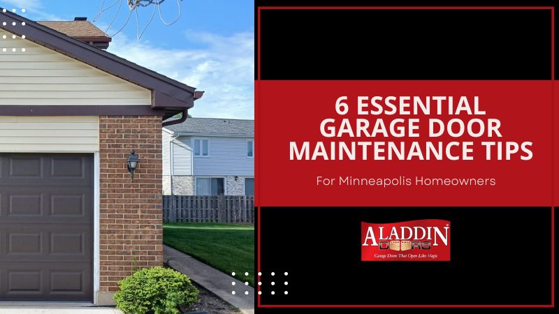 Garage Door Maintenance in Minneapolis - Aladdin Doors