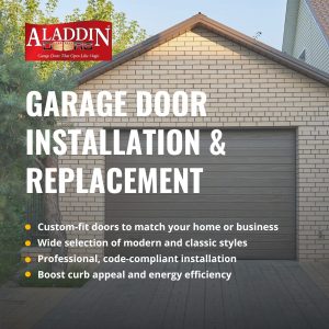 Garage Door Installation and Replacement in Minneapolis, MN - Aladdin Doors