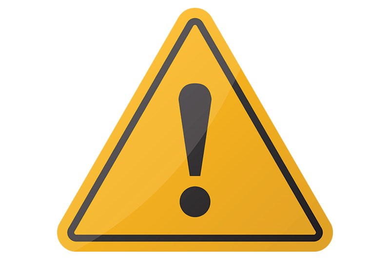 warning
