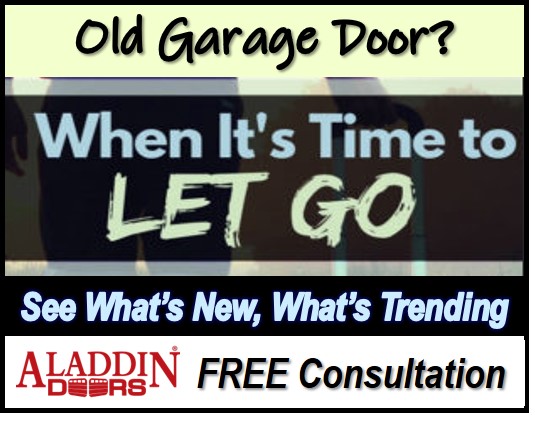 garage door replacement consultation ad